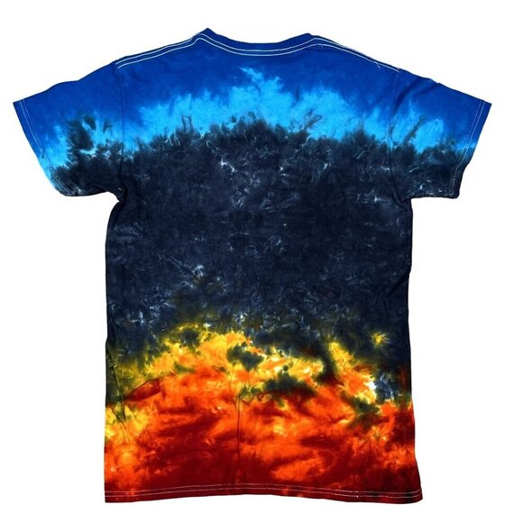 Led Zeppelin Tie Dye US Tour 1975 T-Shirt Size Small - Picture 2 of 4